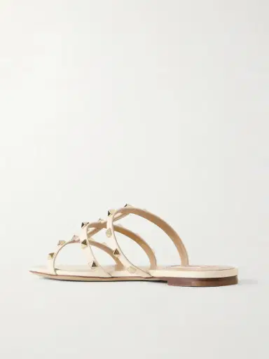 Valentino Garavani Rockstud Embellished Leather Sandals | Thumbnail 3 Valentino Garavani Rockstud Embellished Leather Sandals | Thumbnail 3