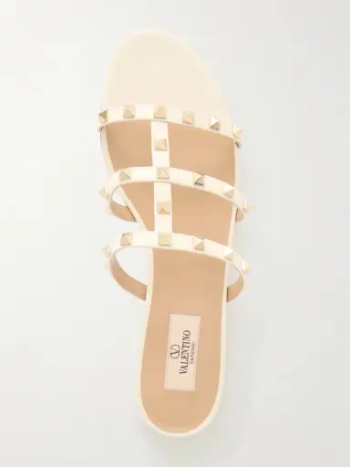 Valentino Garavani Rockstud Embellished Leather Sandals | Thumbnail 6 Valentino Garavani Rockstud Embellished Leather Sandals | Thumbnail 6