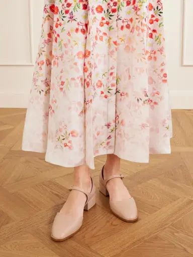 Gabriela Hearst Riley Leather Mary Jane Flats | Thumbnail 2 Gabriela Hearst Riley Leather Mary Jane Flats | Thumbnail 2