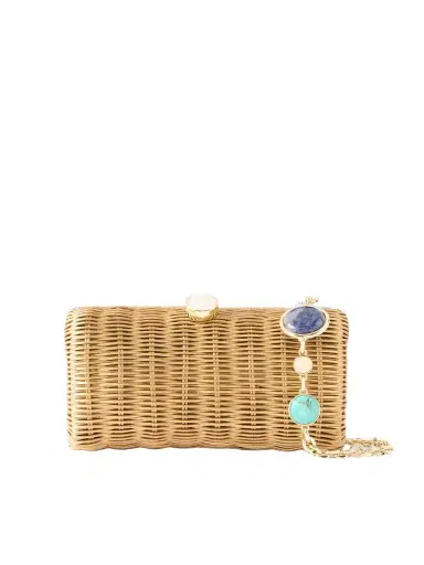 Judith Leiber Couture Poppy Basket Rattan Clutch | Thumbnail 1 Judith Leiber Couture Poppy Basket Rattan Clutch | Thumbnail 1