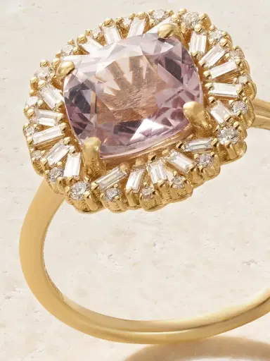 Suzanne Kalan 18-karat Gold, Sapphire And Diamond Ring | Thumbnail 5 Suzanne Kalan 18-karat Gold, Sapphire And Diamond Ring | Thumbnail 5
