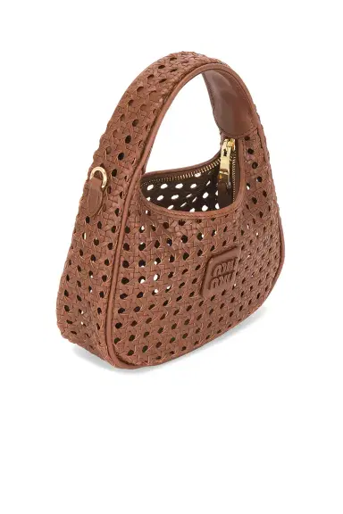 Miu Miu Intreccio Wander Hobo Bag | Thumbnail 14 Miu Miu Intreccio Wander Hobo Bag | Thumbnail 14