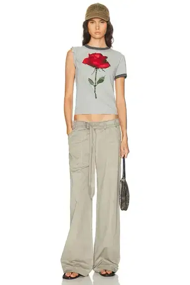 Acne Studios Etza Rose T-Shirt | Thumbnail 4 Acne Studios Etza Rose T-Shirt | Thumbnail 4