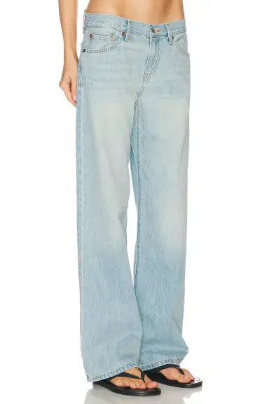 RE/DONE Loosie Wide Straight Leg Jeans | Thumbnail 8 RE/DONE Loosie Wide Straight Leg Jeans | Thumbnail 8