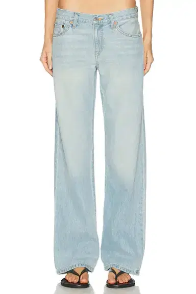 RE/DONE Loosie Wide Straight Leg Jeans | Thumbnail 1 RE/DONE Loosie Wide Straight Leg Jeans | Thumbnail 1