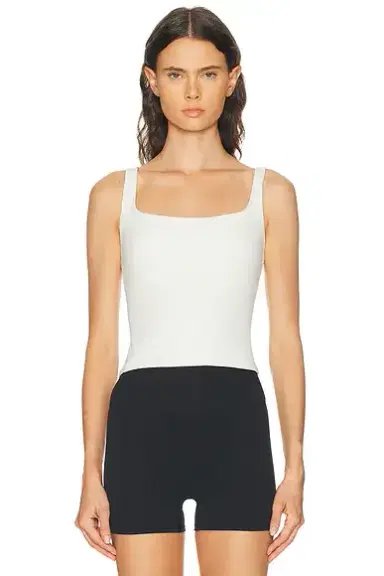 NikeSKIMS Matte Square Neck Tank Top | Thumbnail 1 NikeSKIMS Matte Square Neck Tank Top | Thumbnail 1