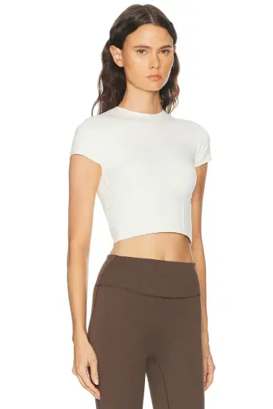 NikeSKIMS Matte Corset Short Sleeve Crop Top | Thumbnail 7 NikeSKIMS Matte Corset Short Sleeve Crop Top | Thumbnail 7