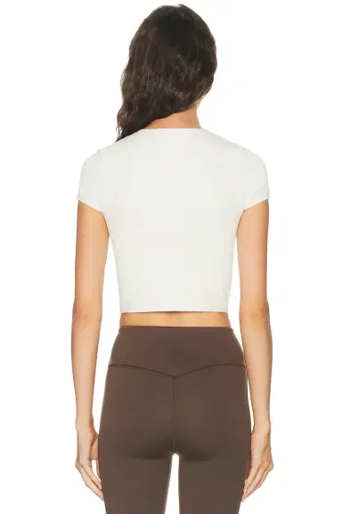 NikeSKIMS Matte Corset Short Sleeve Crop Top | Thumbnail 8 NikeSKIMS Matte Corset Short Sleeve Crop Top | Thumbnail 8