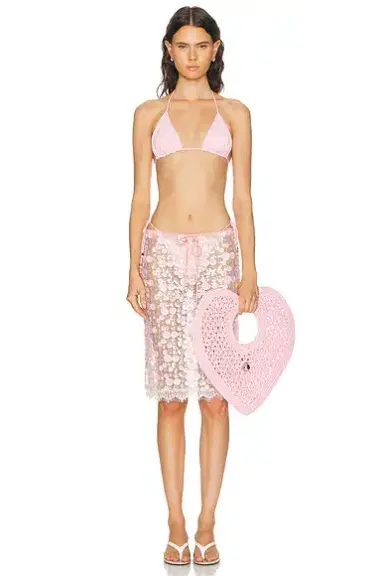 JACQUEMUS Le Haut De Plage Triangle Bikini Top | Thumbnail 4 JACQUEMUS Le Haut De Plage Triangle Bikini Top | Thumbnail 4