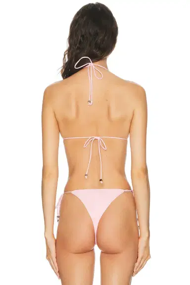 JACQUEMUS Le Haut De Plage Triangle Bikini Top | Thumbnail 7 JACQUEMUS Le Haut De Plage Triangle Bikini Top | Thumbnail 7