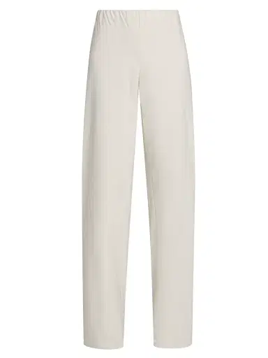 Vince Women's Colette High-Rise Cotton Twill Bias Pants | Thumbnail 1 Vince Women's Colette High-Rise Cotton Twill Bias Pants | Thumbnail 1