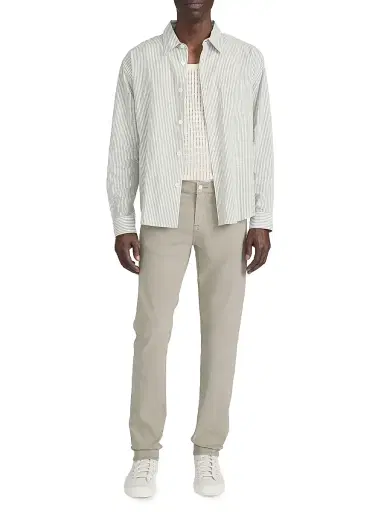 Frame Men's Seersucker Striped Shirt | Thumbnail 2 Frame Men's Seersucker Striped Shirt | Thumbnail 2