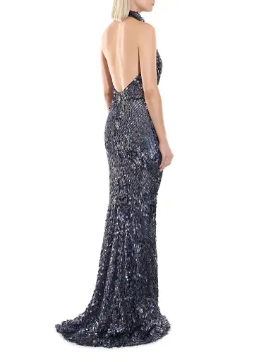 Zhivago Women's The Changing Moon Gown - Pewter | Thumbnail 5 Zhivago Women's The Changing Moon Gown - Pewter | Thumbnail 5