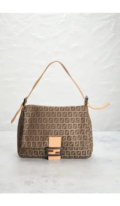 Fendi Zucchino Mama Baguette Shoulder Bag | Thumbnail 12 Fendi Zucchino Mama Baguette Shoulder Bag | Thumbnail 12