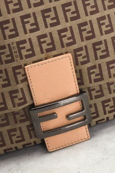 Fendi Zucchino Mama Baguette Shoulder Bag | Thumbnail 5 Fendi Zucchino Mama Baguette Shoulder Bag | Thumbnail 5