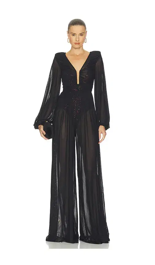 He Loved Her 2 Pc Mesh Jumpsuit He Loved Her 2 Pc Mesh Jumpsuit