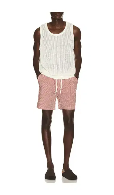 Les Deux Stripe Seersucker Swim Shorts | Thumbnail 3 Les Deux Stripe Seersucker Swim Shorts | Thumbnail 3