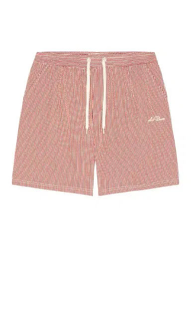 Les Deux Stripe Seersucker Swim Shorts | Thumbnail 4 Les Deux Stripe Seersucker Swim Shorts | Thumbnail 4