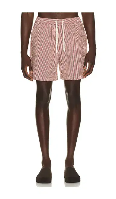 Les Deux Stripe Seersucker Swim Shorts | Thumbnail 1 Les Deux Stripe Seersucker Swim Shorts | Thumbnail 1