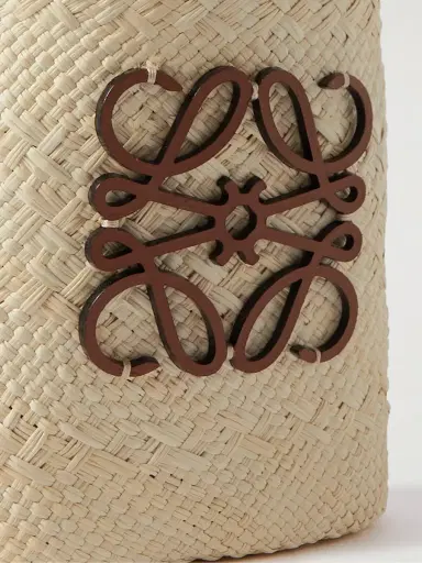 Loewe Paula's Ibiza Leather-Trimmed Raffia Bucket Bag - Men | Thumbnail 5 Loewe Paula's Ibiza Leather-Trimmed Raffia Bucket Bag - Men | Thumbnail 5