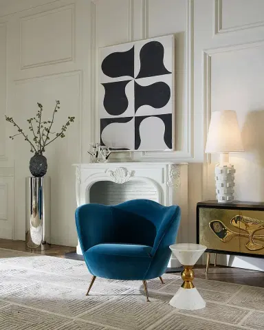 Jonathan Adler Ripple Lounge Chair | Thumbnail 2 Jonathan Adler Ripple Lounge Chair | Thumbnail 2