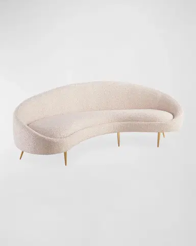 Jonathan Adler Ether Curved Sofa | Thumbnail 3 Jonathan Adler Ether Curved Sofa | Thumbnail 3