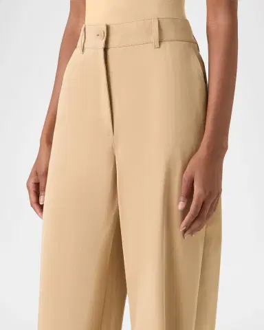 Akris punto Fraser Cotton Gabardine Barrel-Leg Ankle Pants | Thumbnail 4 Akris punto Fraser Cotton Gabardine Barrel-Leg Ankle Pants | Thumbnail 4