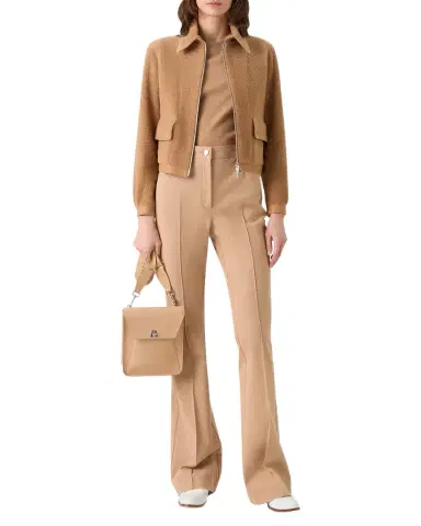 Akris Sady Lamb Shearling Short Jacket | Thumbnail 1 Akris Sady Lamb Shearling Short Jacket | Thumbnail 1