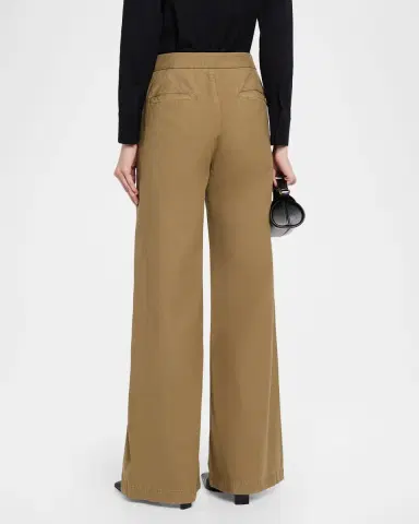 Nili Lotan Reed Wide-Leg Sailor Pants | Thumbnail 2 Nili Lotan Reed Wide-Leg Sailor Pants | Thumbnail 2