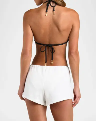 L'Agence Amiya Cotton Terry Shorts | Thumbnail 2 L'Agence Amiya Cotton Terry Shorts | Thumbnail 2