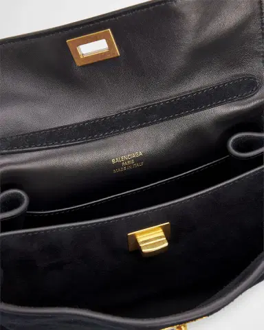 Balenciaga Rodeo Mini Suede Top-Handle Bag | Thumbnail 3 Balenciaga Rodeo Mini Suede Top-Handle Bag | Thumbnail 3