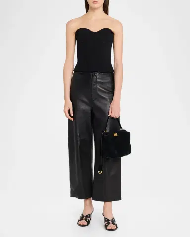 Balenciaga Rodeo Mini Suede Top-Handle Bag | Thumbnail 4 Balenciaga Rodeo Mini Suede Top-Handle Bag | Thumbnail 4