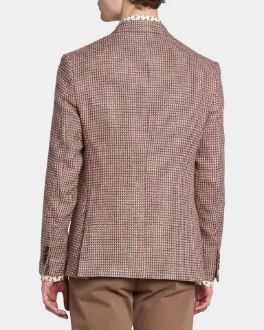 Etro Men's Single-Breasted Tweed Jacket | Thumbnail 2 Etro Men's Single-Breasted Tweed Jacket | Thumbnail 2
