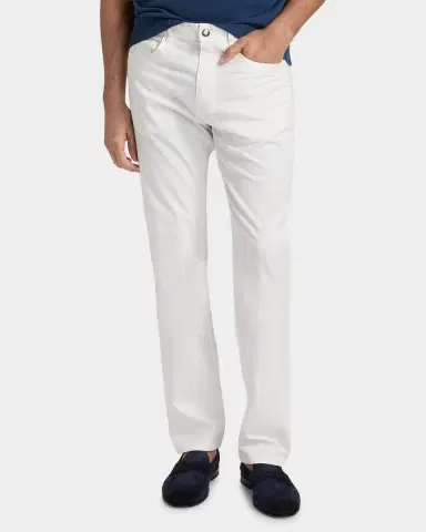 Canali Men's Cotton Straight Leg Five-Pocket Pants | Thumbnail 3 Canali Men's Cotton Straight Leg Five-Pocket Pants | Thumbnail 3