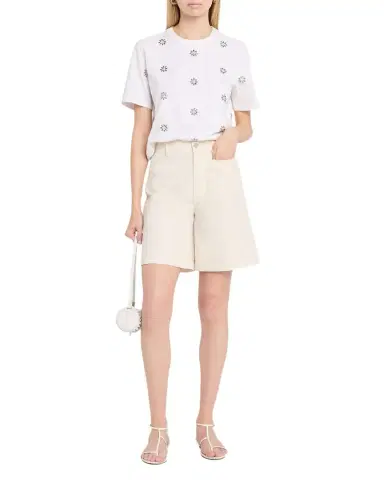 Veronica Beard Carter Front-Pocket Bermuda Shorts | Thumbnail 1 Veronica Beard Carter Front-Pocket Bermuda Shorts | Thumbnail 1