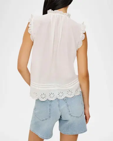 Rails Avery Ruffled Eyelet Top | Thumbnail 2 Rails Avery Ruffled Eyelet Top | Thumbnail 2