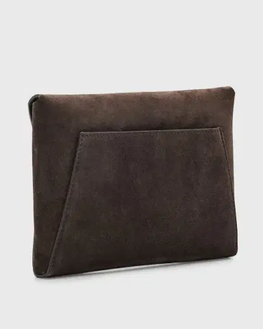 Brunello Cucinelli Suede Envelope Flap Clutch Bag | Thumbnail 3 Brunello Cucinelli Suede Envelope Flap Clutch Bag | Thumbnail 3