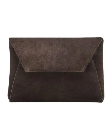 Brunello Cucinelli Suede Envelope Flap Clutch Bag | Thumbnail 1 Brunello Cucinelli Suede Envelope Flap Clutch Bag | Thumbnail 1