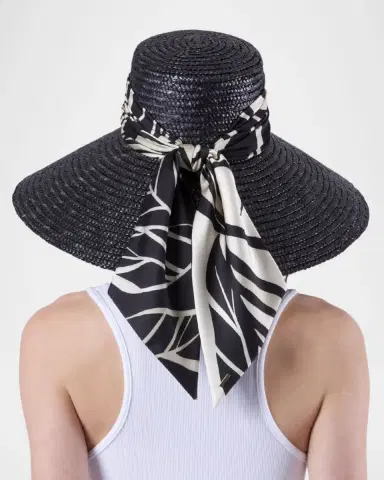 Eugenia Kim Mirabel Straw Wide-Brim Sun Hat | Thumbnail 5 Eugenia Kim Mirabel Straw Wide-Brim Sun Hat | Thumbnail 5
