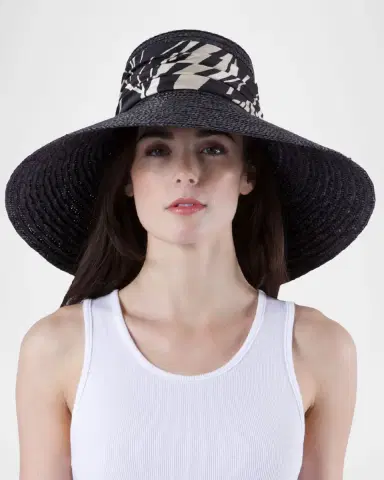Eugenia Kim Mirabel Straw Wide-Brim Sun Hat | Thumbnail 6 Eugenia Kim Mirabel Straw Wide-Brim Sun Hat | Thumbnail 6
