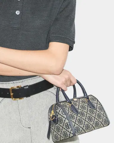 Tory Burch T Monogram Petite Barrel Bag | Thumbnail 3 Tory Burch T Monogram Petite Barrel Bag | Thumbnail 3