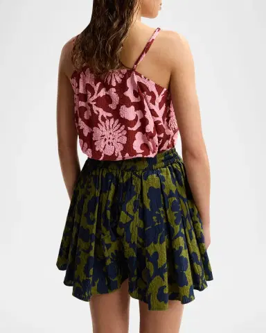 Essentiel Antwerp Floral Cotton Bow Top | Thumbnail 2 Essentiel Antwerp Floral Cotton Bow Top | Thumbnail 2