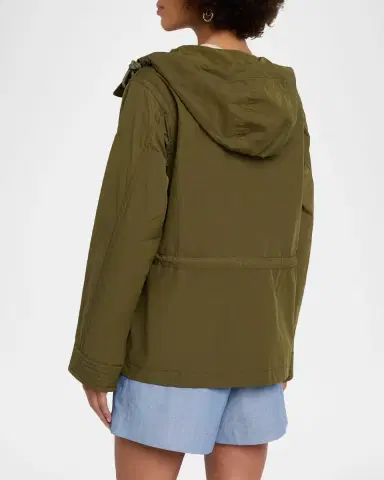 Moncler Genius Serin Hooded Cotton-Blend Parka | Thumbnail 2 Moncler Genius Serin Hooded Cotton-Blend Parka | Thumbnail 2