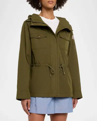 Moncler Genius Serin Hooded Cotton-Blend Parka | Thumbnail 3 Moncler Genius Serin Hooded Cotton-Blend Parka | Thumbnail 3