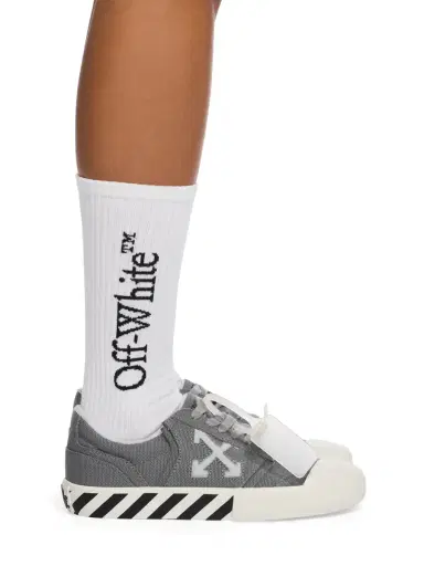 Off-White Vulcanized Undercut Sneakers | Thumbnail 2 Off-White Vulcanized Undercut Sneakers | Thumbnail 2
