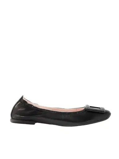 Roger Vivier Viv Pockette Leather Ballet Flats | Thumbnail 1 Roger Vivier Viv Pockette Leather Ballet Flats | Thumbnail 1