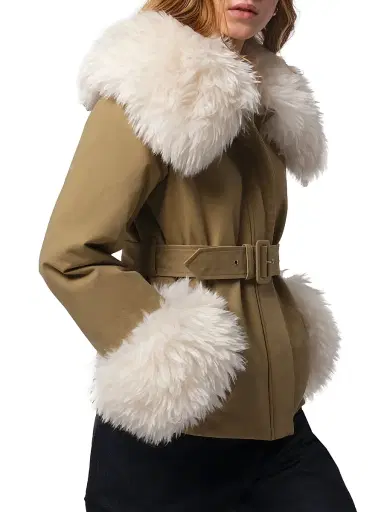 Apparis Women's Parker Belted Jacket | Thumbnail 4 Apparis Women's Parker Belted Jacket | Thumbnail 4