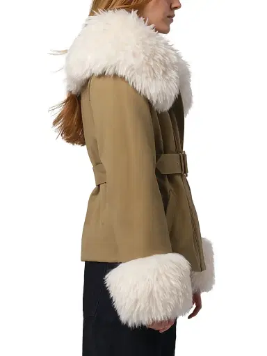 Apparis Women's Parker Belted Jacket | Thumbnail 5 Apparis Women's Parker Belted Jacket | Thumbnail 5