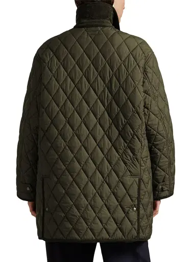 Polo Ralph Lauren Women's Oversized Quilted Barn Jacket - Ranger Green - Size XS | Thumbnail 5 Polo Ralph Lauren Women's Oversized Quilted Barn Jacket - Ranger Green - Size XS | Thumbnail 5