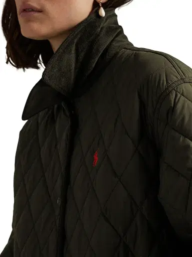 Polo Ralph Lauren Women's Oversized Quilted Barn Jacket - Ranger Green - Size XS | Thumbnail 7 Polo Ralph Lauren Women's Oversized Quilted Barn Jacket - Ranger Green - Size XS | Thumbnail 7